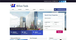 Desktop Screenshot of billionyards.com